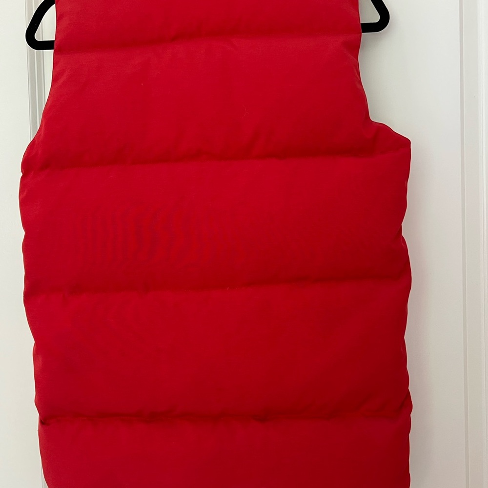 Canada Goose Red Puffer Vest - Picture 2 of 7